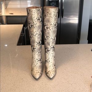 Steve Madden Python Boots! Size 8